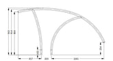 Artisan Deck Mount Stair Rail ART-1004
